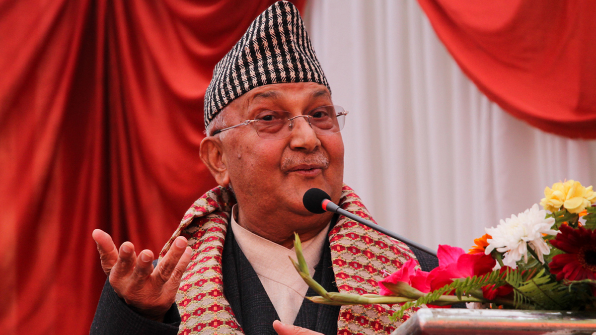 मङ्सिर ४ को निर्वाचन देश बनाउन महत्वपूर्ण : एमाले अध्यक्ष ओली